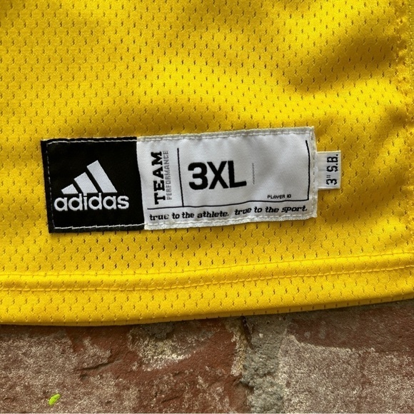 Army Football Adidas Game Uniform Jersey 3XL Mama #75 yellow, black, silver - Picture 2 of 15